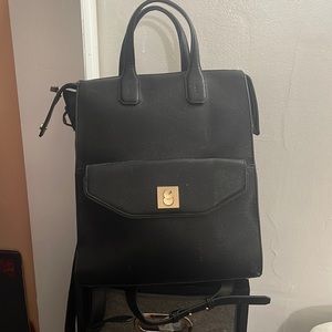 Black backpack